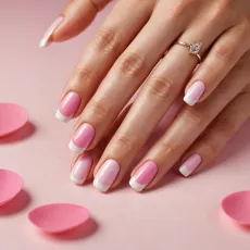 Френч розовый: советы, рекомендации и лайфхаки для идеального маникюра
